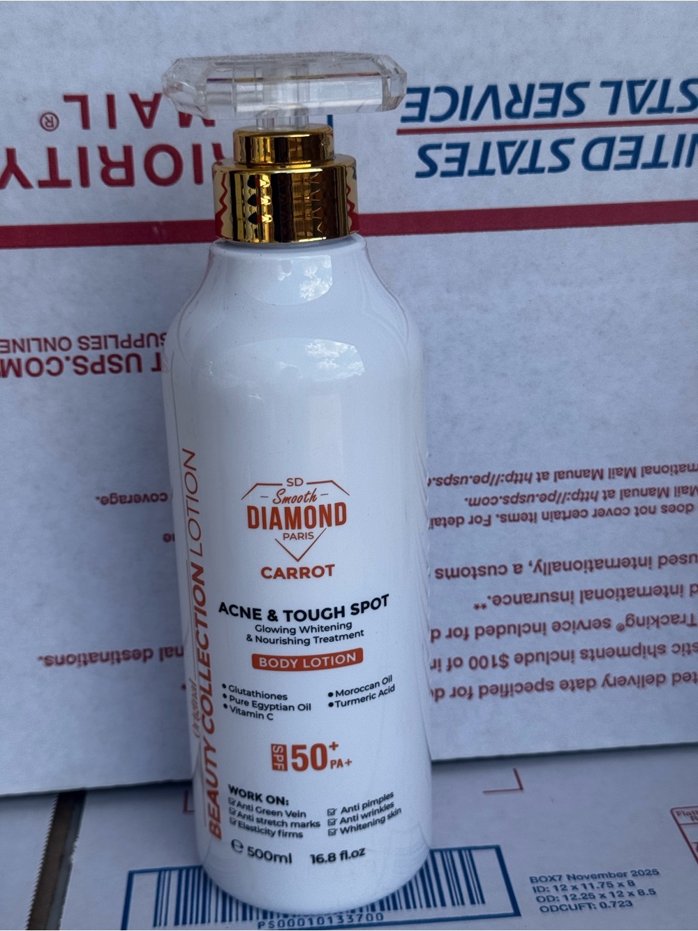 Smooth Diamond Carrot Body Lotion